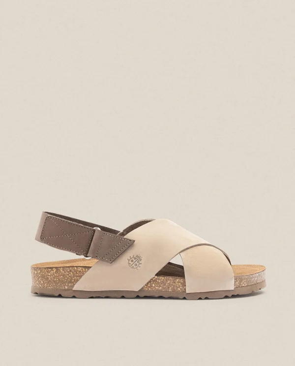 Yokono Sandalia Plana Jerba 134 Beige Outlet