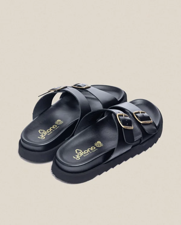 Yokono Sandalia Plana Man 001 Negro Fashion