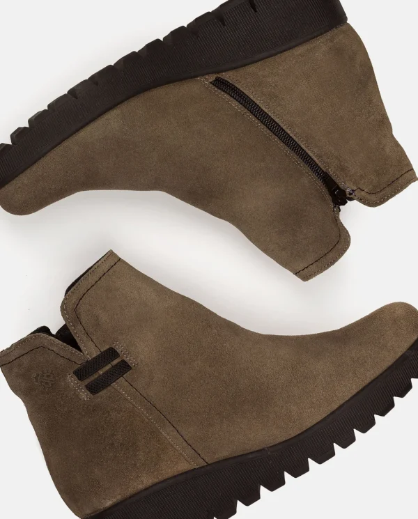 Yokono Wedge Boot ATENAS-032 Grey Flash Sale