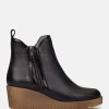 Yokono Wedge Booty MADONA-002 Black Flash Sale