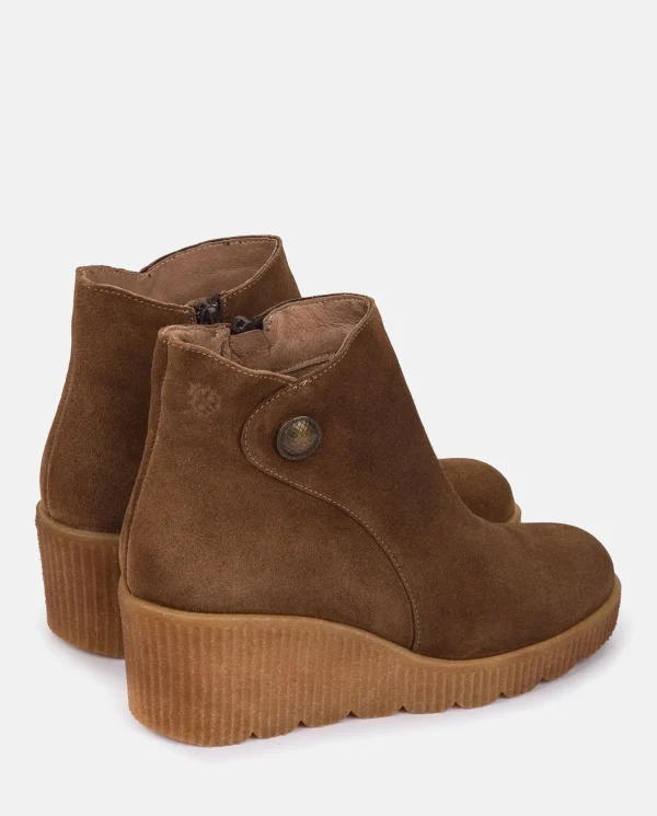 Yokono Wedge Booty MADONA-003 Brown Online