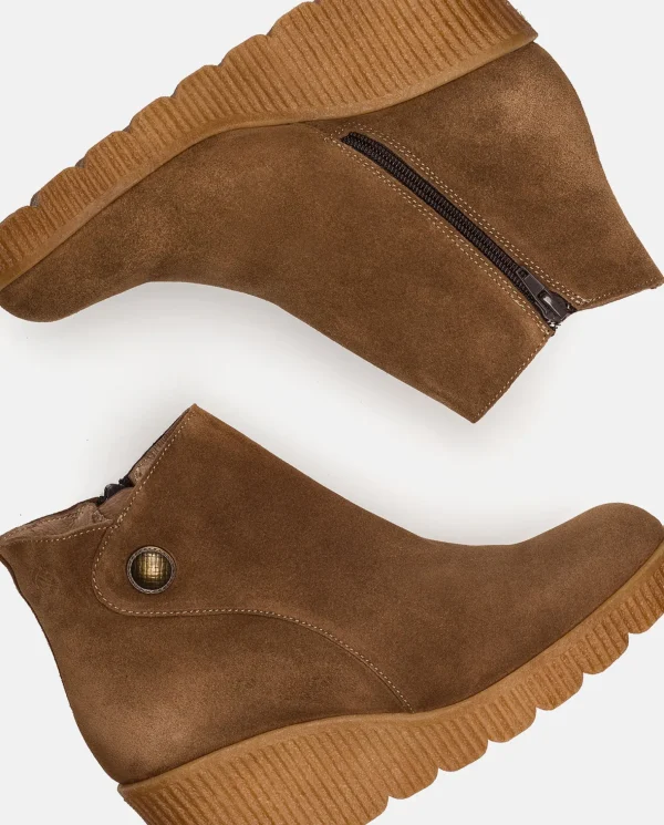 Yokono Wedge Booty MADONA-003 Brown Online
