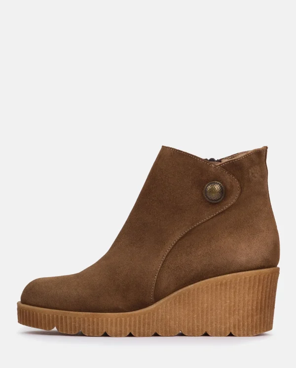 Yokono Wedge Booty MADONA-003 Brown Online