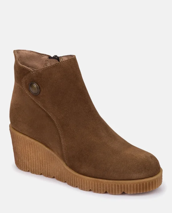 Yokono Wedge Booty MADONA-003 Brown Online