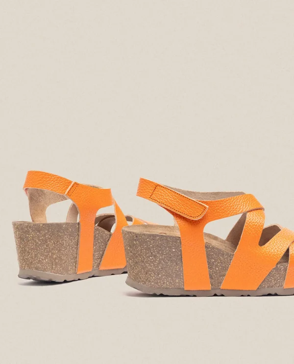 Yokono Wedge Sandal BARI-303 Red Store