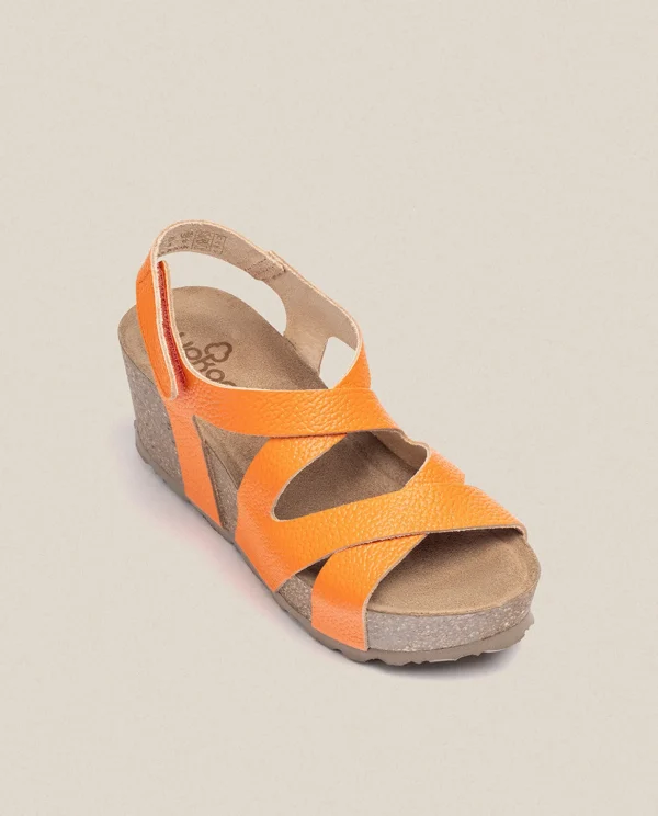 Yokono Wedge Sandal BARI-303 Red Store