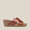 Yokono Wedge Sandal CADIZ-300 Brown Shop