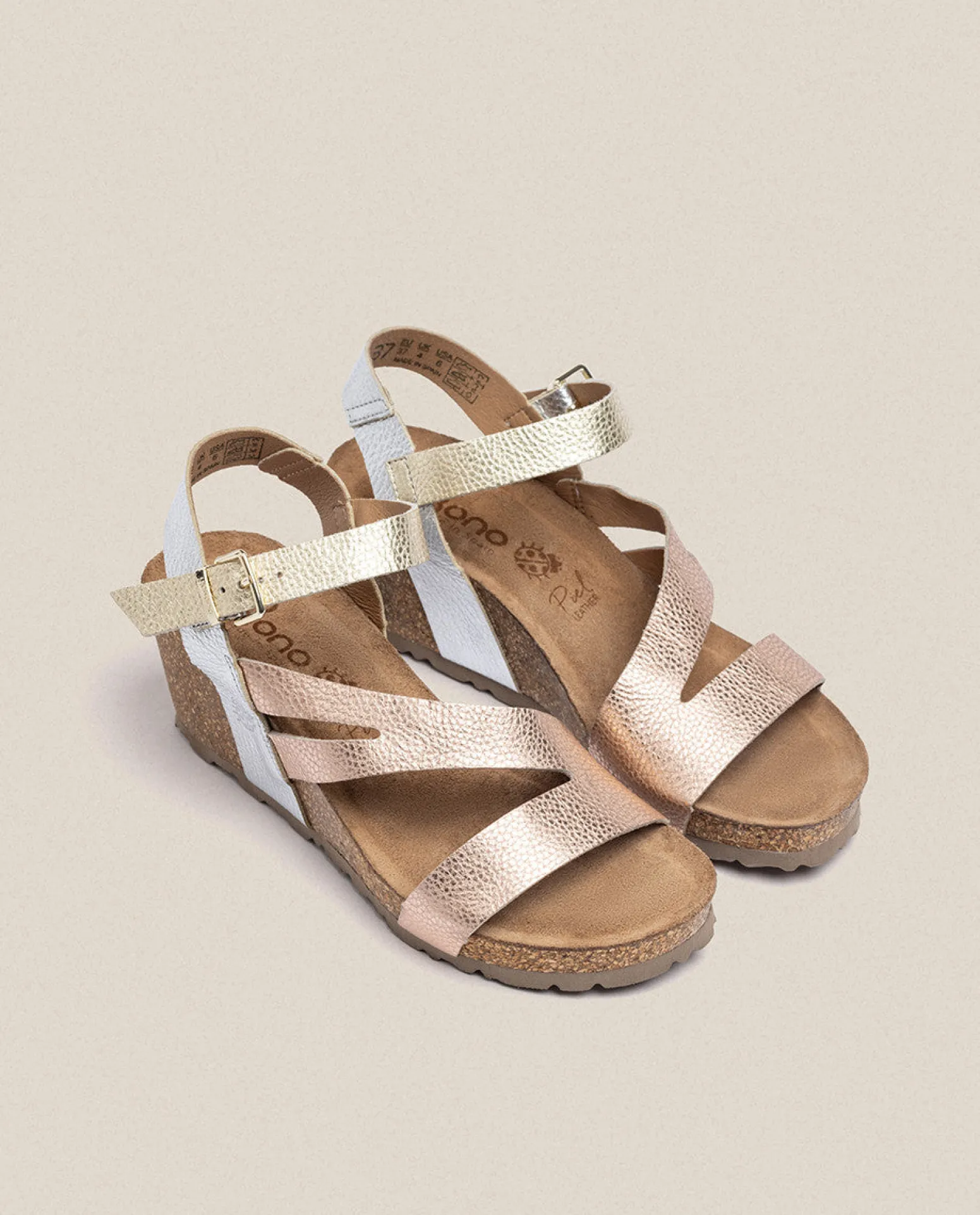 wedge_sandal_cadiz_pink_4.webp Yokono Wedge Sandal CADIZ-302 Pink Cheap