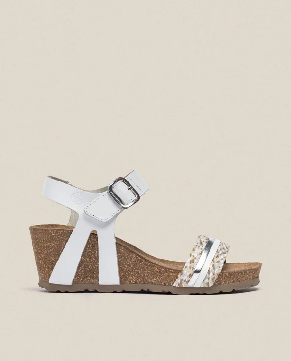 Yokono Wedge Sandal CADIZ-306 White Shop