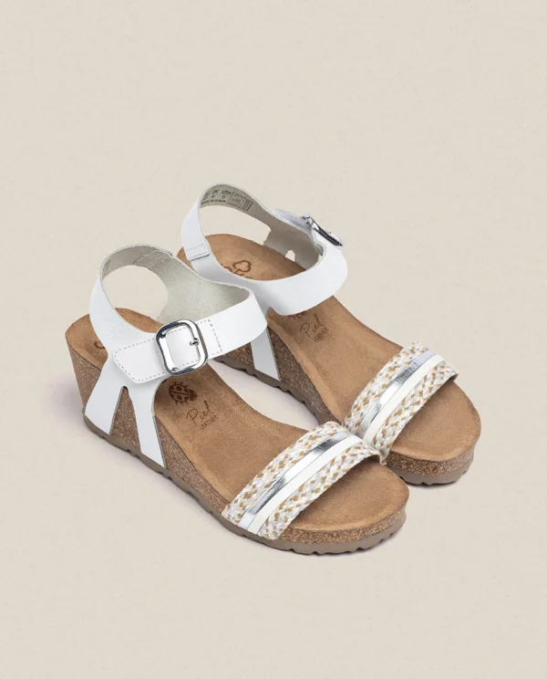 Yokono Wedge Sandal CADIZ-306 White Shop