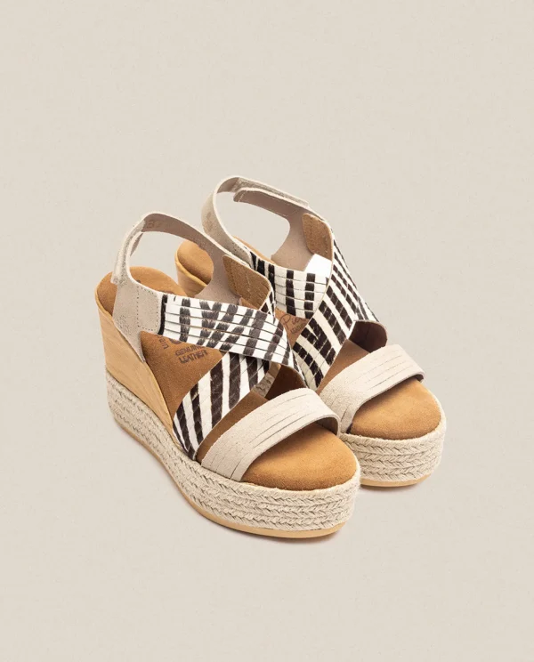 Yokono Wedge Sandal Mey 003 Zebra Outlet