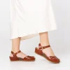 Yokono Wedged Sandal MONACO-003 Brown Best